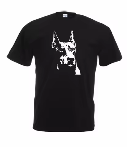 Newest Style 3D Printed Men Low Price Round Neck Men Tees Doberman Pet Puppy Dog Animal Xmas Birthda