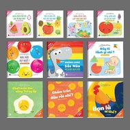 ComBo Ehon Song Ngữ - Ehon 10 Cuốn Kèm File Nghe ( 0-4 tuổi )