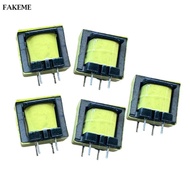 [SharprepublicefMY] 5 Pieces EE16 Audio Transformer Sturdy Metal Simple to Install Practical Compact