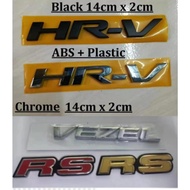 HRV VEZEL RS Rear Emblem