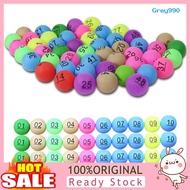 [GIYI]  50Pcs Number 1-200 Assorted Color Lucky Dip Gaming Ping Pong Balls