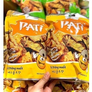 Pati fish skin Snack with green Chili Salted Egg flavor 50g pack