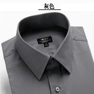 Gray Style Short-Sleeved Shirt G2000 Professional Interview regular fit Men's Twill Business Slim-fi