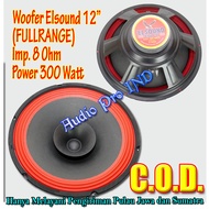 Woofer 12" Elsound FULLRANGE / Speaker Bass 12 in / Woofer Speaker 12 Inch / Woofer Speaker Home Theater