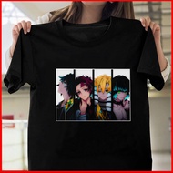 Good Sale Funny Tshirts Mans Clothes Demon Slayer Tanjiro Zenitsu Anime Funny