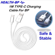1M Type-C Charging Cable for USB Powered Digital Blood Pressure Monitor Cable for BP Monitor
