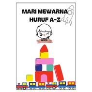 BbH 01 : 🌷Mari mewarna huruf A-Z🌷