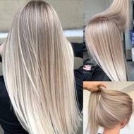 Lunar Haze Ash Blonde Balayage Color Highlight Brown High Grade 13x4 UHD Transparent Lace Frontal Wi