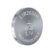 CR2032 แบบชาร์จ ถ่านชาร์จ High capacity 70mAh Rechargeable Button Batteries 3.7v  LIR2032H LIR 2032 
