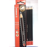 {Ship-out 24H} STABILO Exam Grade 2B Pencil 2.5mm (1 Box 12 pcs)