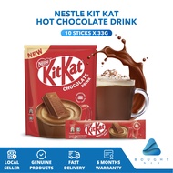 Nestle Kit Kat Hot Chocolate Drink 10 stick x 33g Rich Creamy Cocoa Instant Beverages