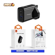 (6 months Warranty) MCDODO 20W / 30W PD USB-C Power Adapter Charger (PD) Black