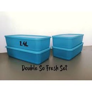 [READY STOCK] - Tupperware - Double So Fresh II