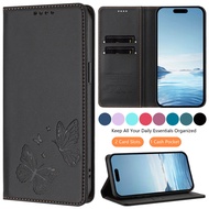 PU Leather Flip Wallet Case for Samsung Galaxy S24 Ultra/Plus/S24/S24 FE - Card Slot Coin Pocket Pho