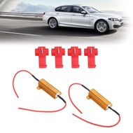 LED Decoders  2pcs 50W 6ohm Load Resistors Fit for Headlights & Daytime Running Lights Error Cancell
