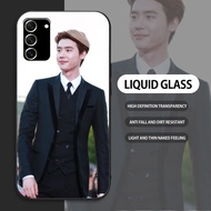Tempered Glass case For Samsung Galaxy S30P S21 FE PLUS 5G S30 ULTRA mobile phone case Lee Jong-suk 