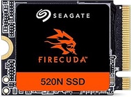 Seagate FireCuda 520N SSD 1TB SSD - M.2 2230-S2, PCIe Gen4 ×4 NVMe 1.4, speeds up to 4800MB/s, Compa