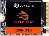 Seagate FireCuda 520N SSD 1TB SSD - M.2 2230-S2, PCIe Gen4 ×4 NVMe 1.4, speeds up to 4800MB/s, Compatible with Steam Deck, Microsoft® Surface, Laptop, with Rescue Services (ZP1024GV3A002)