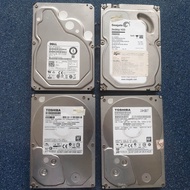 Ổ cứng HDD 1TB 2TB 3TB 4TB Seagate Toshiba Dell... Zin tháo máy cũ (chuyên dùng cho đầu thu camera p