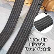 Non-Slip Elastic Band Getah Black 2.0cm / 2.5cm (70403)