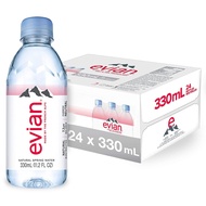 (3 ลัง= 72 ขวด) Evian Mineral 330 ml. PET น้ำแร่ Evian ขนาด 330 ml.