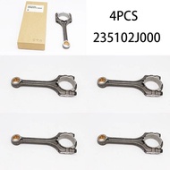4Pcs Engine Connecting Conrod Rod 23510-2J000 For Hyundai Sonata Kona Elantra 2021-2023 235102J000 2