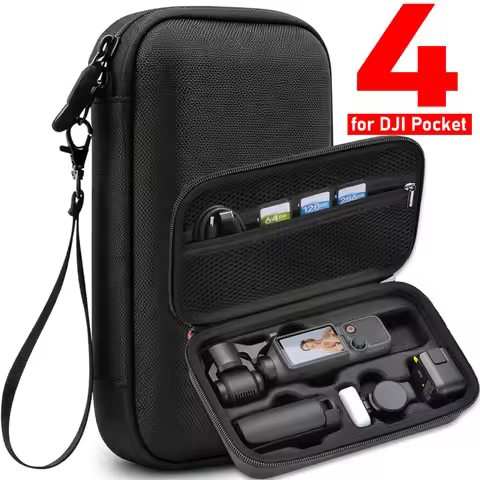 Portable Camera Case for DJI Osmo Pocket 4 Waterproof Scratch Resistant Protective Bag Hard Shell wi