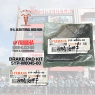 【 100% ORIGINAL 】 BRAKE PAD KIT 5YP-W0045-00 YAMAHA MOTOR LC 135 135LC ORI GENUINE PART ACCESSORIES