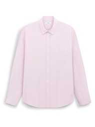 AIIZ (เอ ทู แซด) - เสื้อเชิ้ตผู้ชายแขนยาวผ้าอ๊อกฟอร์ดสีพื้น Mens Oxford Long Sleeve Shirts