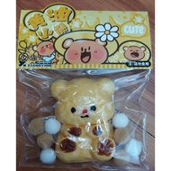 CLA - TABA Squishy Paw Waffle Toy Bear Animal Squishy/