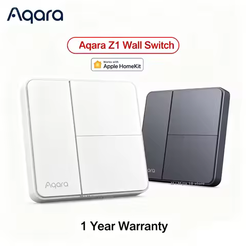 Original Aqara Z1 Switch Zigbee Smart Wall Switch with /Without Neutral Use Light Switch Multiple Co