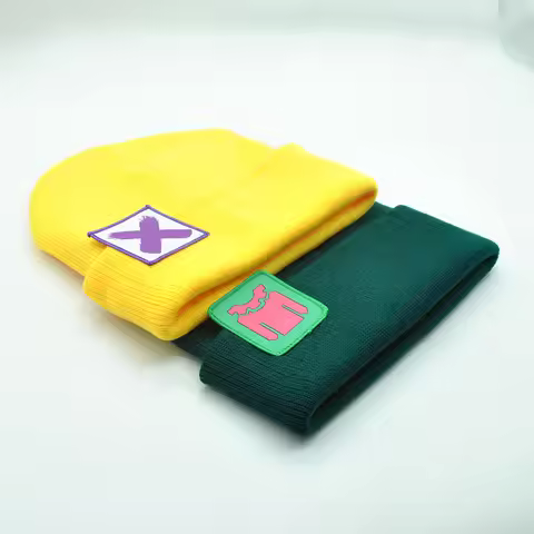 Game Killjoy Hat Autumn and winter Warm Yellow Green Beanie Hip Hop Cap Unisex Clothing and Accessor