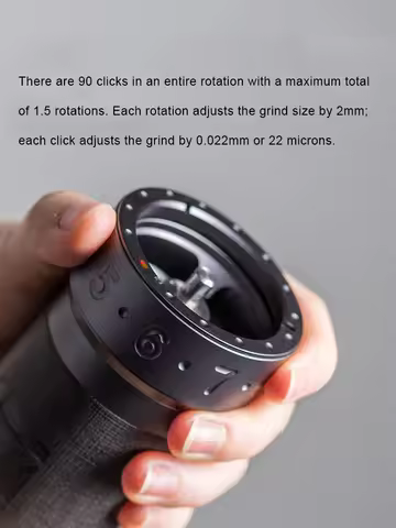 1Zpresso ZP6 S Manual Coffee Grinder Portable Mill 48mm Stainless Steel Burr