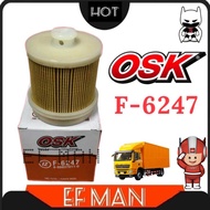 OSK DIESEL FUEL FILTER F-6247 ISUZU NPR PRO LORRY LORI FUEL FILTER ISUZU NPR PRO 8-98037011-0 898037