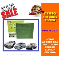 Denso Air-Cond Cabin Carbon Filter - HONDA ACCORD SDA / CIVIC 1.8 SNA / STREAM / ELYSION / CRV SWA -