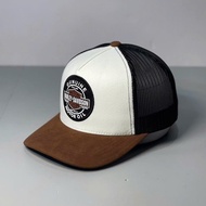 LV printed mesh baseball cap with iron logo and high quality cotton fabric for men and women