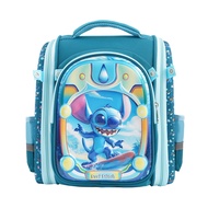 Balo chống gù cho bé đi học tiểu học từ lớp 1 vải cao cấp ngăn đựng form hộp đứng tiện lợi 1018