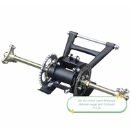 Atv rear axel gy6 125cc full set same with photo small bull atv