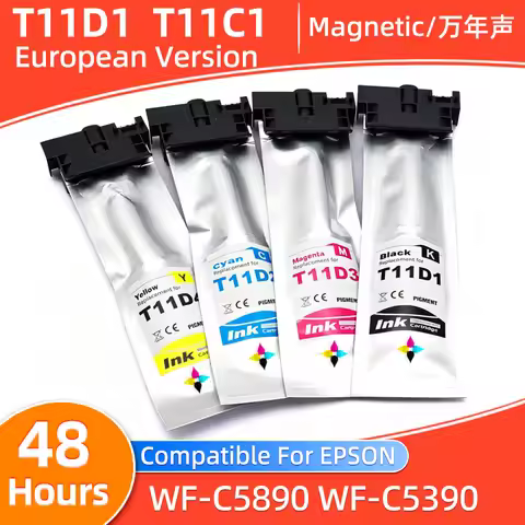 Europe T11D1 T11D2 T11D3 T11D4 T11D T11C1 Ink Bag Ink Cartridge Compatible For Epson WorkForce Pro W