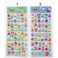 Number sticker number sticker tsum tsum