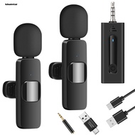 K8 Wireless Microphone Universal Plug Play Mini Collar Clip Microphone Transmitter /BZXZB Wireless M