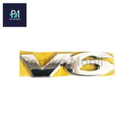 V6 Trunk Emblem Logo
