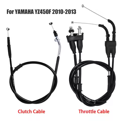 Motorcycle Throttle Cable Clutch Wire for YAMAHA YZ450F YZ450 YZ 450 F 2010 2011 2012 2013 YZ450FB F
