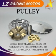 MOTORCYCLE PARTS PULLEY SET WITH DRIVE FACE AND BOLA STANDARD FOR GY6-125/GY6-150 MIO CLICK125/150