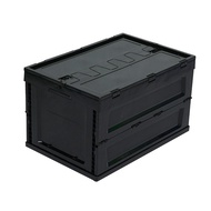 600-340Folding box with lid 65L Multifunctional Folding Box Outdoor camping large foldable storage b