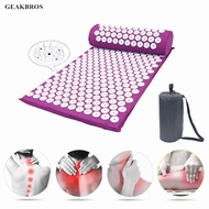 outlet Yoga Mat Acupressure Massager Mat Relaxation Relief Stress Tension Body Mat ABS Spike Cushion