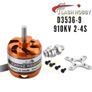Flash Hobby D3536-9 910KV 2-4S Brushless Motor
