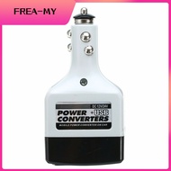 [FREA]12v/24v to 220V DC to AC Car Power Converter Adapter Inverter USB Outlet Charger