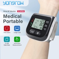 Yongrow Automatic Wrist Blood Pressure Monitor Electronic BP Digital LCD BP Wrist Cuff