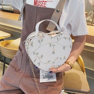 READYSTOCK GRIMO Pagati heart-shaped sling bag shoulder bag begging for Tangan ladies bag